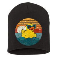 Cute Yellow Duck Bath Toy Rubber Duckling Ducky Duck Lover Short Acrylic Beanie