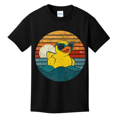 Cute Yellow Duck Bath Toy Rubber Duckling Ducky Duck Lover Kids T-Shirt