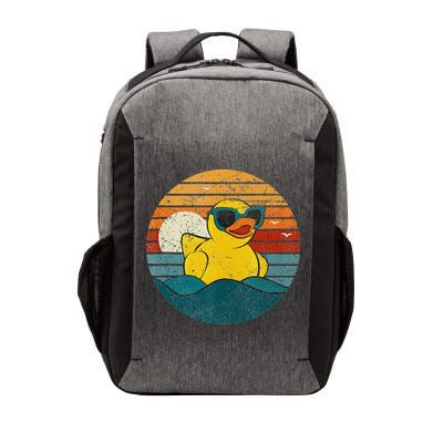 Cute Yellow Duck Bath Toy Rubber Duckling Ducky Duck Lover Vector Backpack