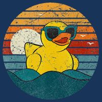 Cute Yellow Duck Bath Toy Rubber Duckling Ducky Duck Lover Infant Baby Jersey Bodysuit