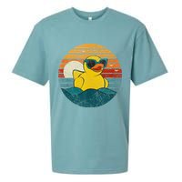 Cute Yellow Duck Bath Toy Rubber Duckling Ducky Duck Lover Sueded Cloud Jersey T-Shirt
