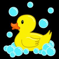 Cute Yellow Duck Duckie Bath Toys Rubber Ducky Cooling Performance Crew T-Shirt