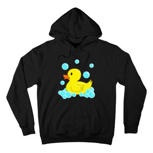 Cute Yellow Duck Duckie Bath Toys Rubber Ducky Hoodie