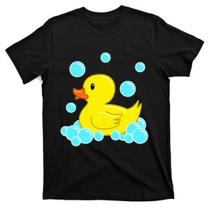 Cute Yellow Duck Duckie Bath Toys Rubber Ducky T-Shirt