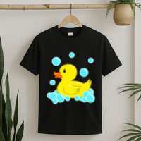 Cute Yellow Duck Duckie Bath Toys Rubber Ducky T-Shirt