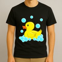 Cute Yellow Duck Duckie Bath Toys Rubber Ducky T-Shirt