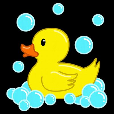 Cute Yellow Duck Duckie Bath Toys Rubber Ducky T-Shirt