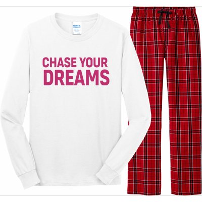 Chase Your Dreams Long Sleeve Pajama Set