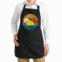 Cute Yellow Duck Bath Toy Rubber Duckling Ducky Duck Lover Apron