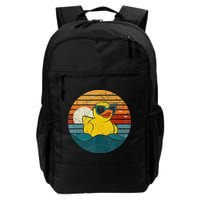 Cute Yellow Duck Bath Toy Rubber Duckling Ducky Duck Lover Backpack