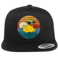 Cute Yellow Duck Bath Toy Rubber Duckling Ducky Duck Lover Flatbill Hat