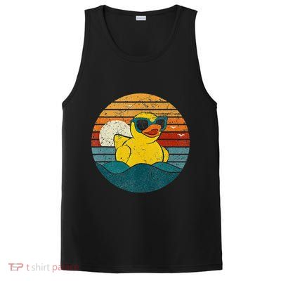 Cute Yellow Duck Bath Toy Rubber Duckling Ducky Duck Lover PosiCharge Competitor Tank
