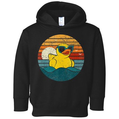 Cute Yellow Duck Bath Toy Rubber Duckling Ducky Duck Lover Toddler Hoodie