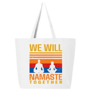 Couple Yoga Design We Will Namaste Together Gift Great Gift 25L Jumbo Tote