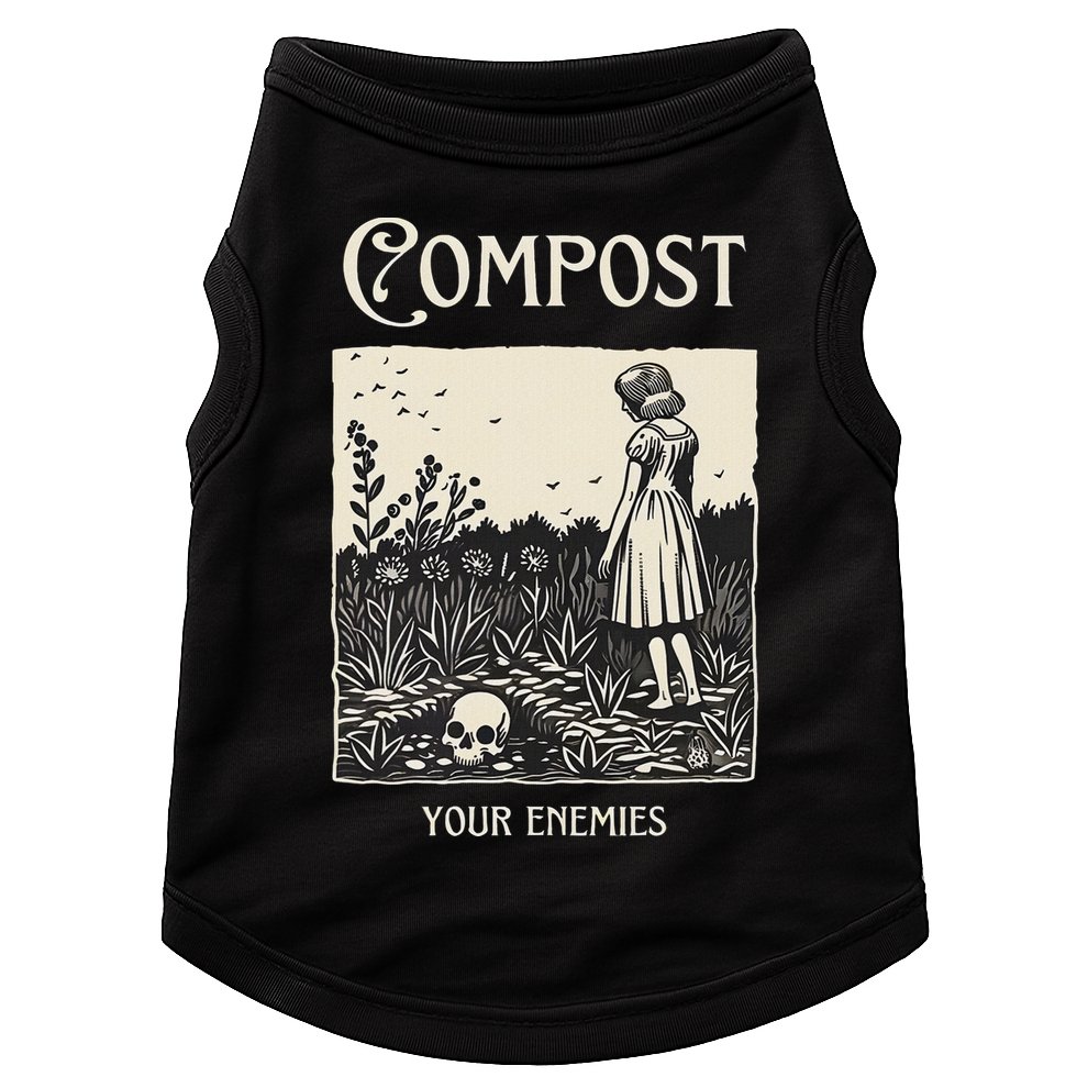 Compost Your Enemies Doggie Tank
