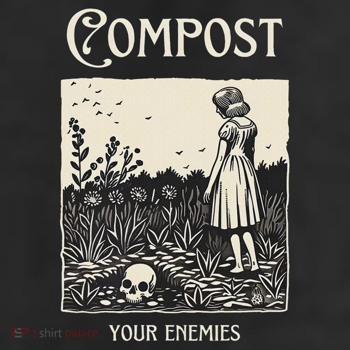 Compost Your Enemies 11oz C Handle Ceramic Mug