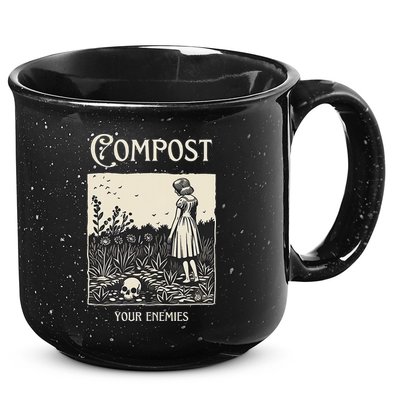 Compost Your Enemies 15oz Campfire Ceramic Mug