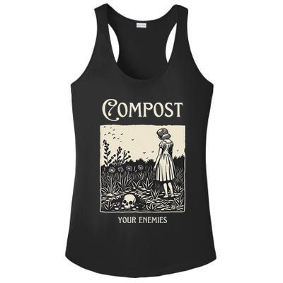 Compost Your Enemies Ladies PosiCharge Competitor Racerback Tank