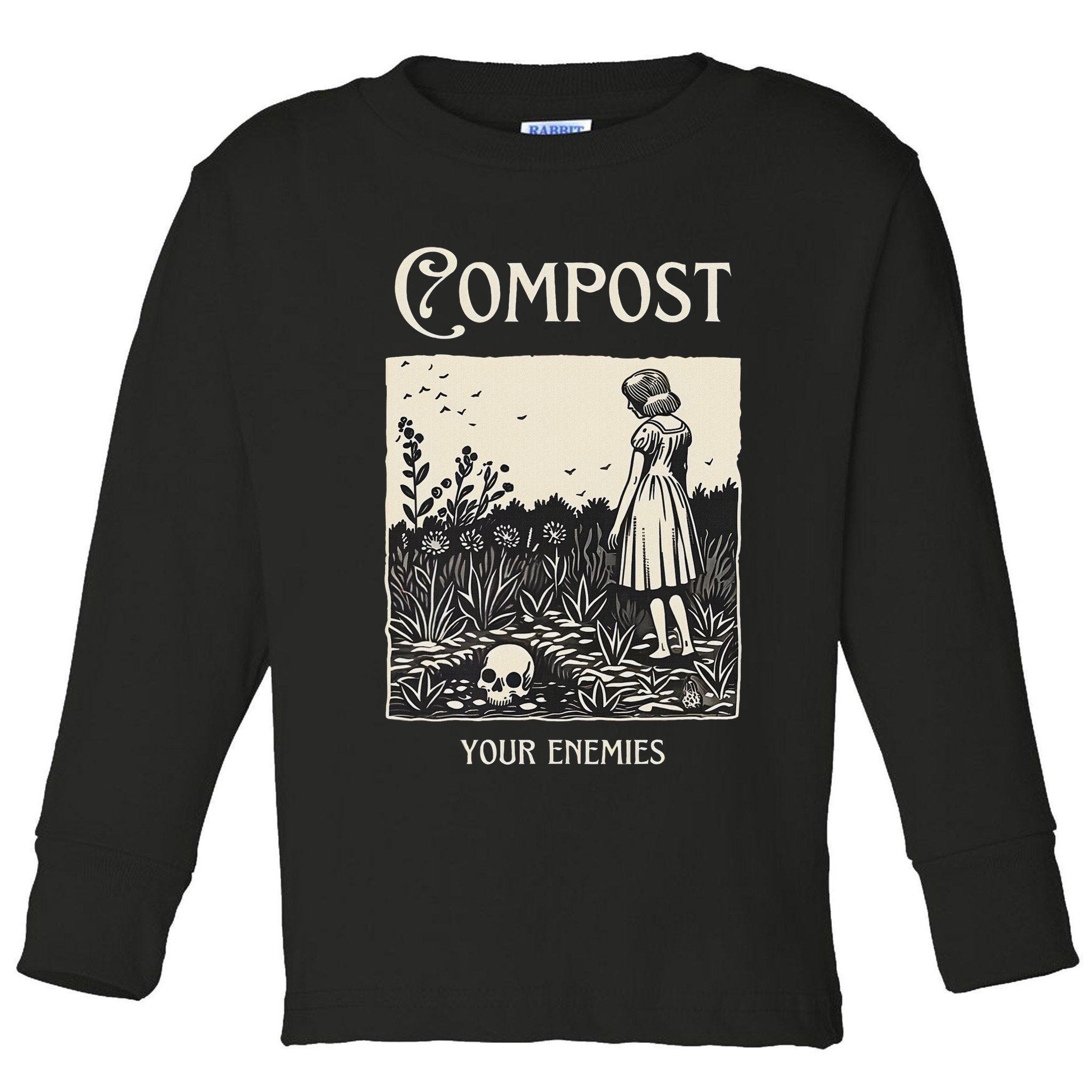 Compost Your Enemies Toddler Long Sleeve Shirt