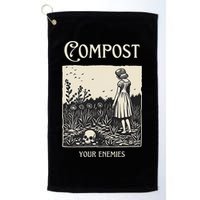 Compost Your Enemies Golf Towel