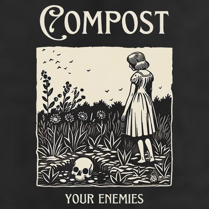 Compost Your Enemies Golf Towel