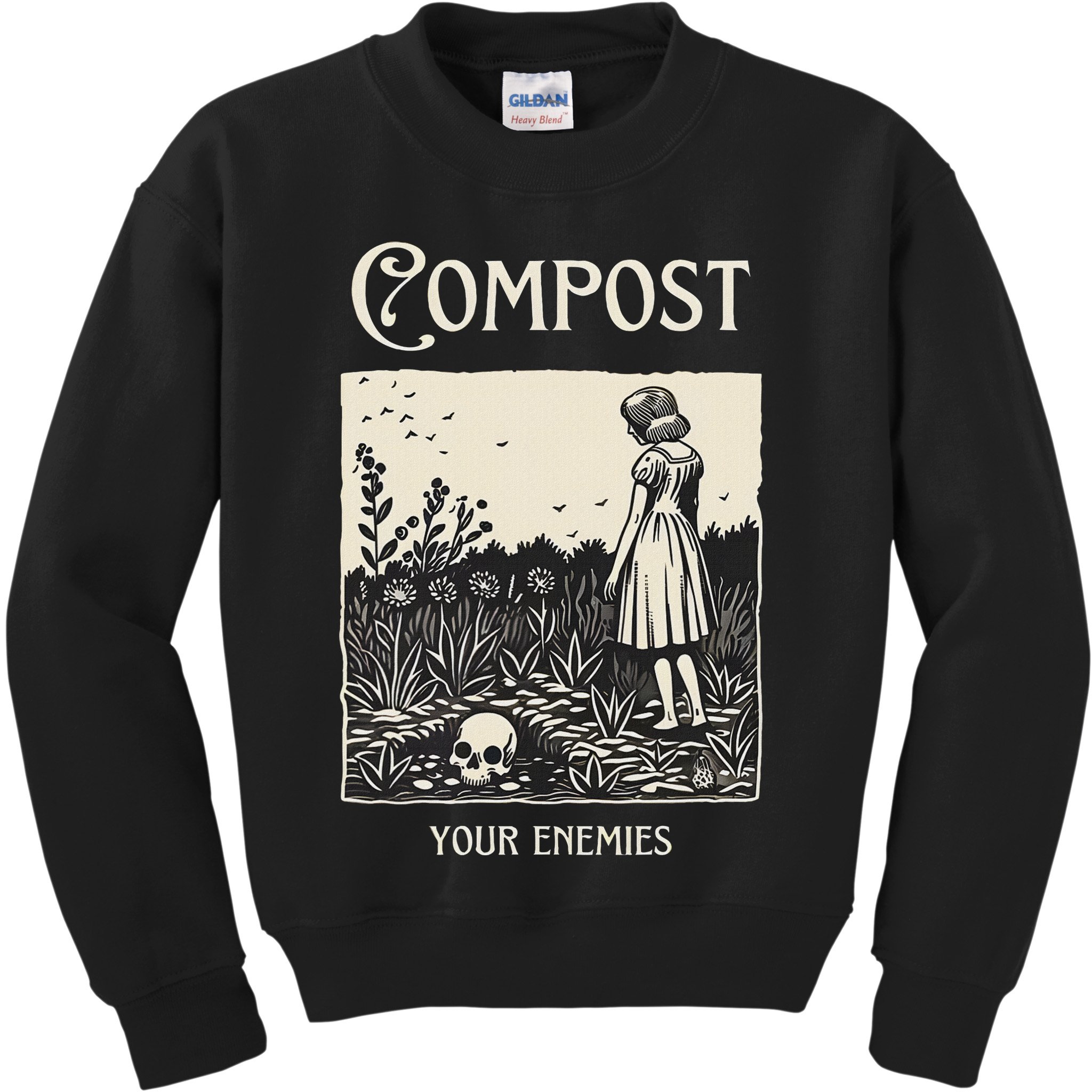 Compost Your Enemies Kids Sweatshirt