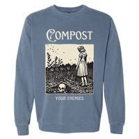 Compost Your Enemies Garment-Dyed Sweatshirt
