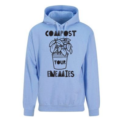 Compost Your Enemies Unisex Surf Hoodie