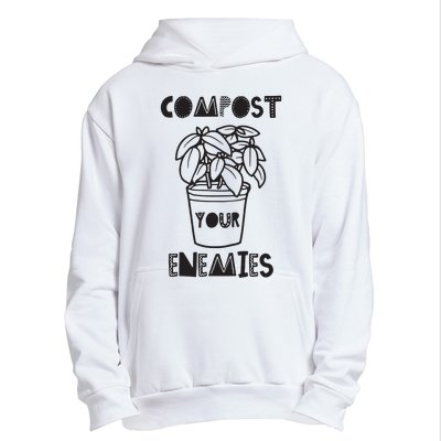 Compost Your Enemies Urban Pullover Hoodie