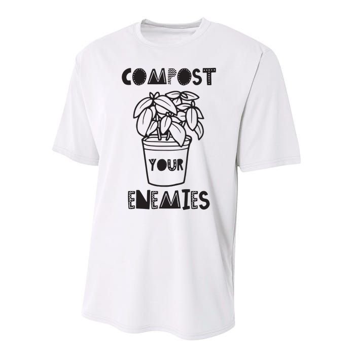 Compost Your Enemies Performance Sprint T-Shirt