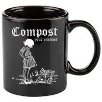 Compost Your Enemies 11oz C Handle Ceramic Mug