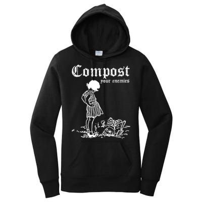Compost Your Enemies Women's Pullover Hoodie