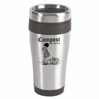 Compost Your Enemies 16oz Travel Tumbler