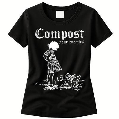 Compost Your Enemies Womens T-Shirt