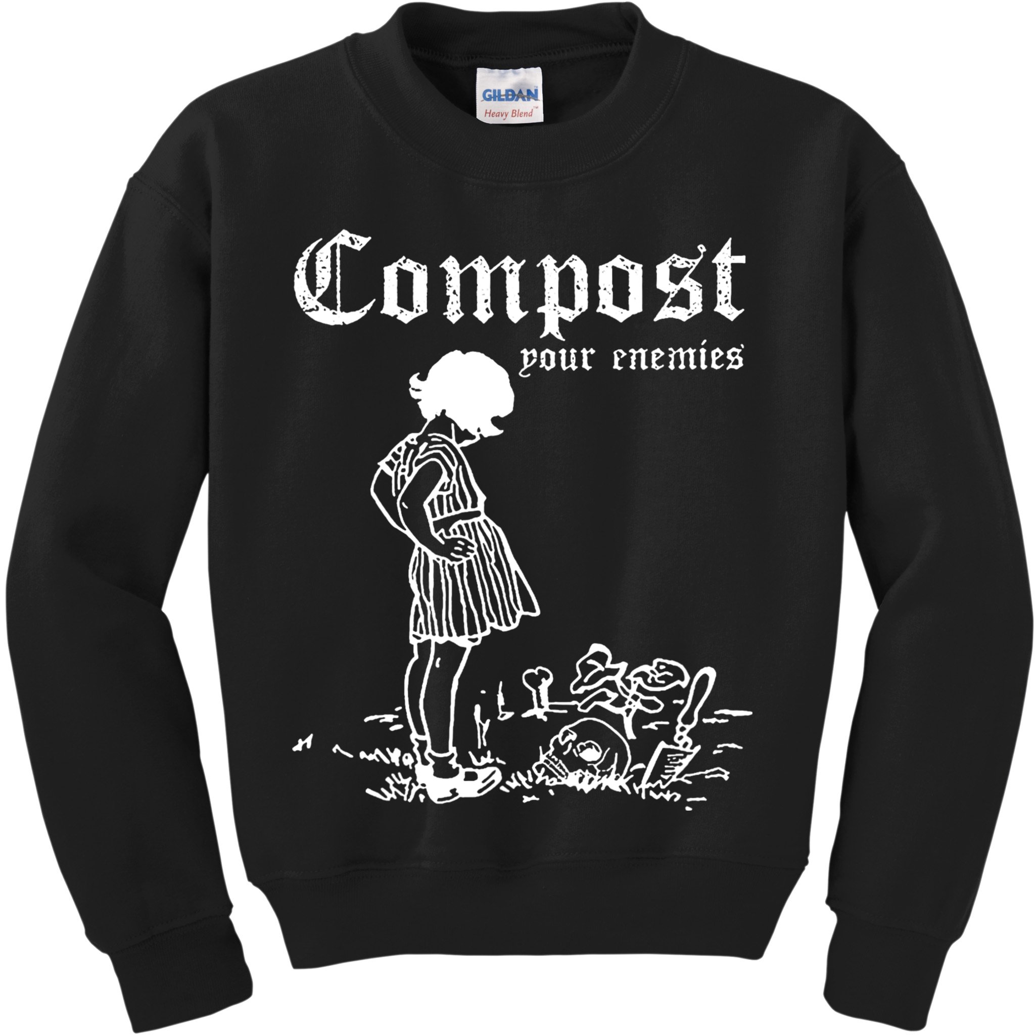 Compost Your Enemies Kids Sweatshirt
