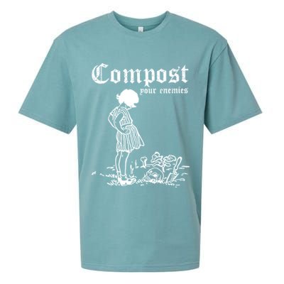 Compost Your Enemies Sueded Cloud Jersey T-Shirt