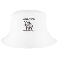 Capybara YouRe Either A Smart Fella Or A Fart Smella Cool Comfort Performance Bucket Hat