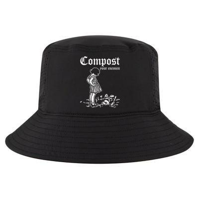 Compost Your Enemies Vintage Dark Cool Comfort Performance Bucket Hat