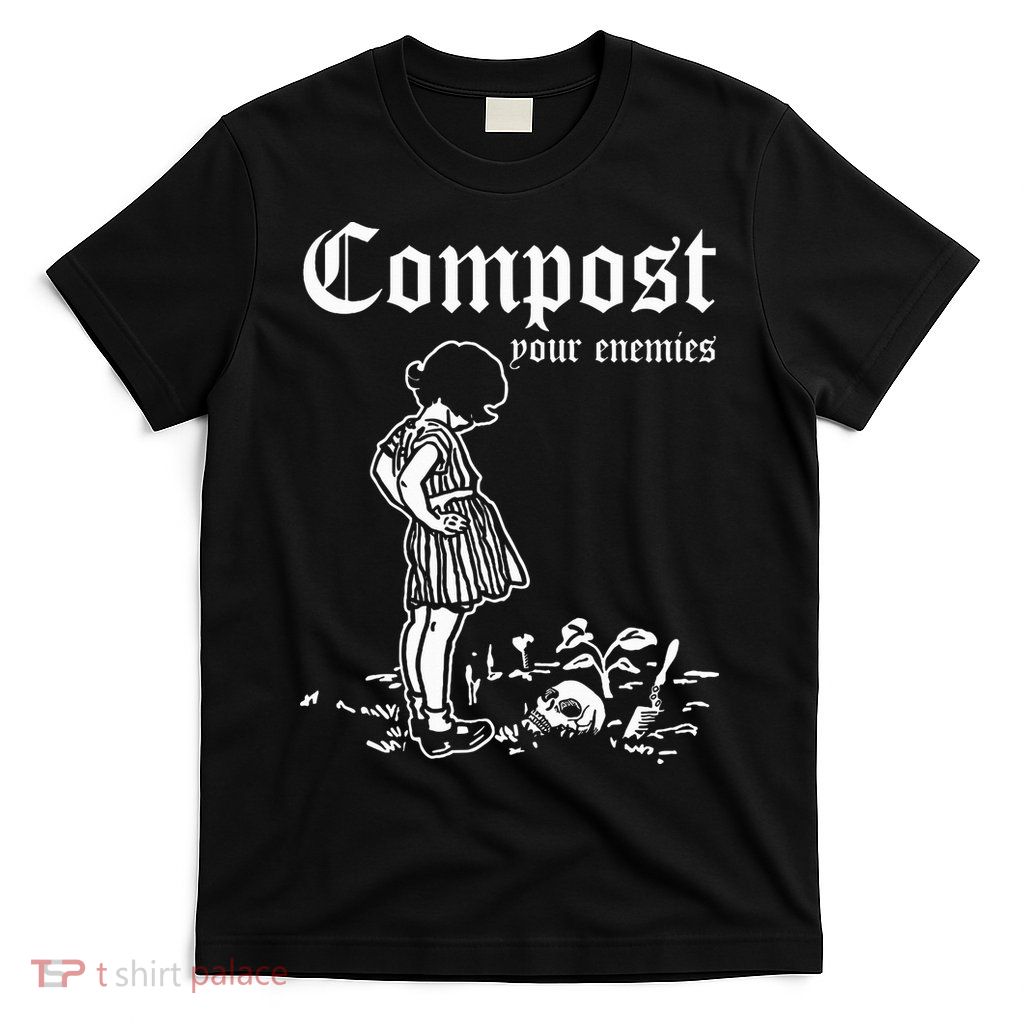 Compost Your Enemies Vintage Dark T-Shirt