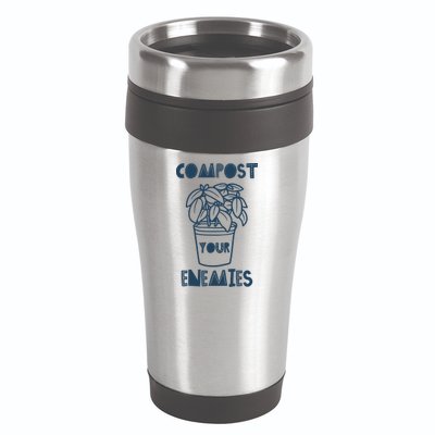 Compost Your Enemies 16oz Travel Tumbler
