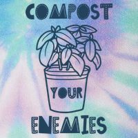 Compost Your Enemies Legacy Tie Dye Trucker Hat