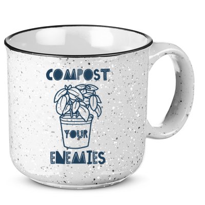 Compost Your Enemies 15oz Campfire Ceramic Mug