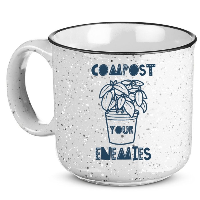 Compost Your Enemies 15oz Campfire Ceramic Mug