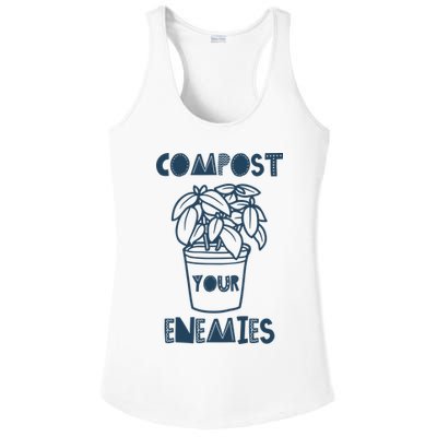 Compost Your Enemies Ladies PosiCharge Competitor Racerback Tank