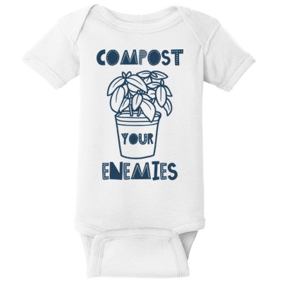 Compost Your Enemies Baby Bodysuit
