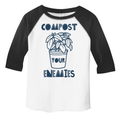 Compost Your Enemies Toddler Fine Jersey T-Shirt