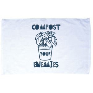 Compost Your Enemies Microfiber Hand Towel