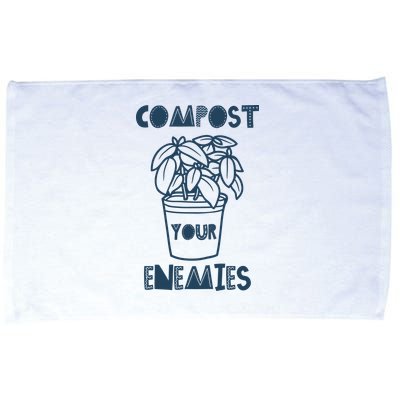 Compost Your Enemies Microfiber Hand Towel