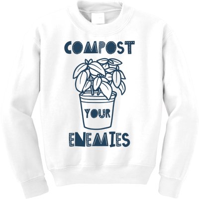 Compost Your Enemies Kids Sweatshirt