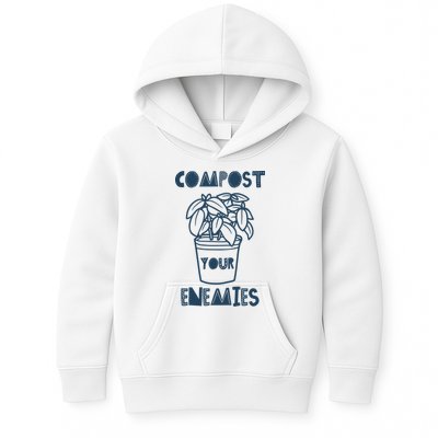 Compost Your Enemies Kids Hoodie